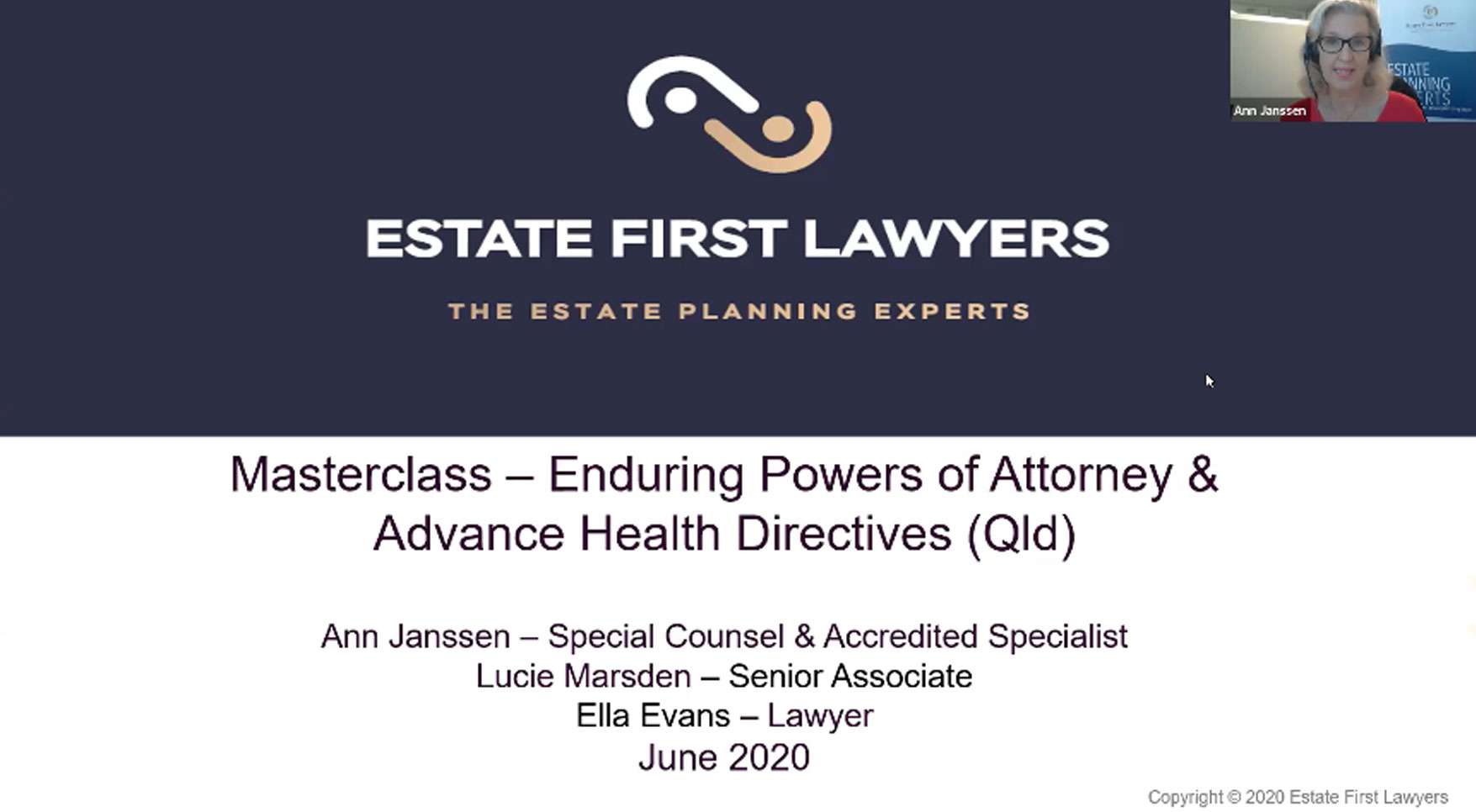 Estate Planning Master Class